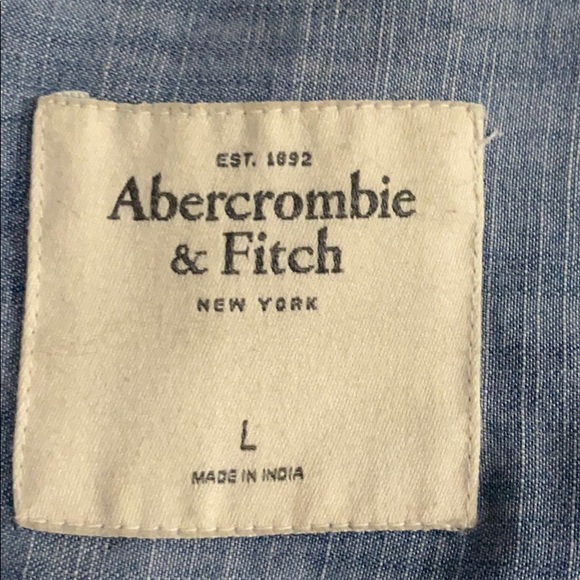 SOLD!! Abercrombie Button Up Shirt - Picture 2 of 3